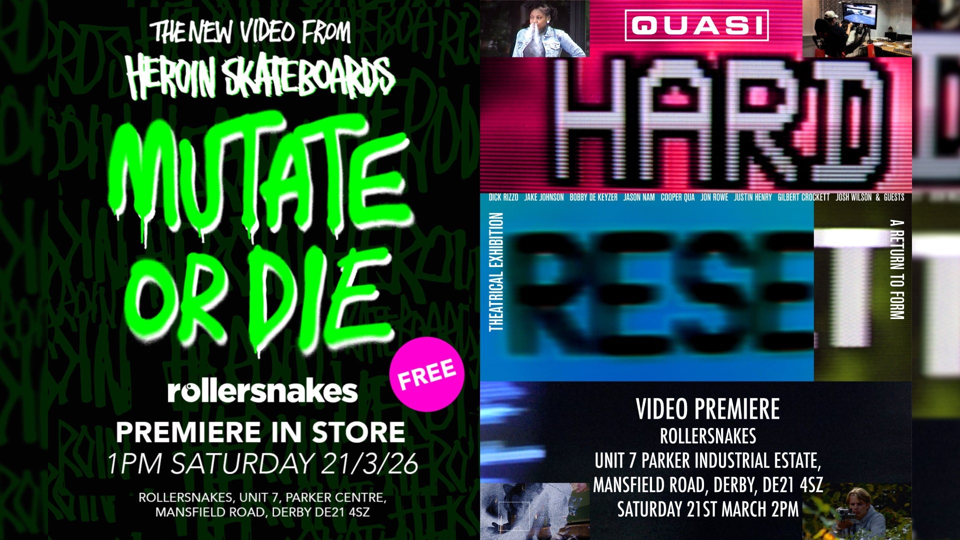 Double Feature Premiere: Heroin & Quasi