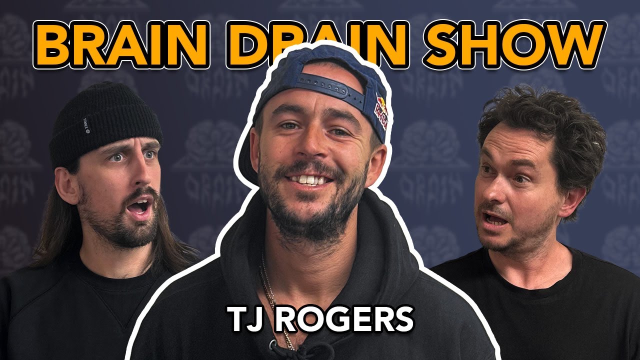 TJ Rogers Pro éS Shoes, SK8MAFIA & beating cancer | Brain Drain Show #61