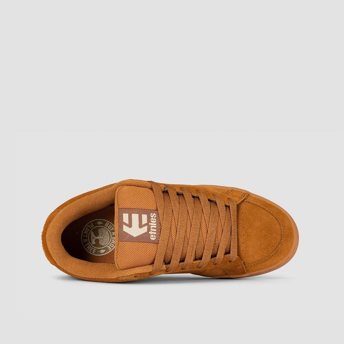Etnies Kingpin Shoes - Brown/Gum/Gold