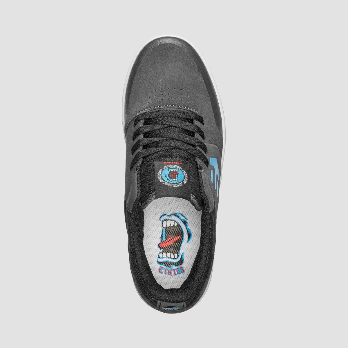 Etnies Marana X Santa Cruz Shoes - Grey/Black/Blue - Little Kids