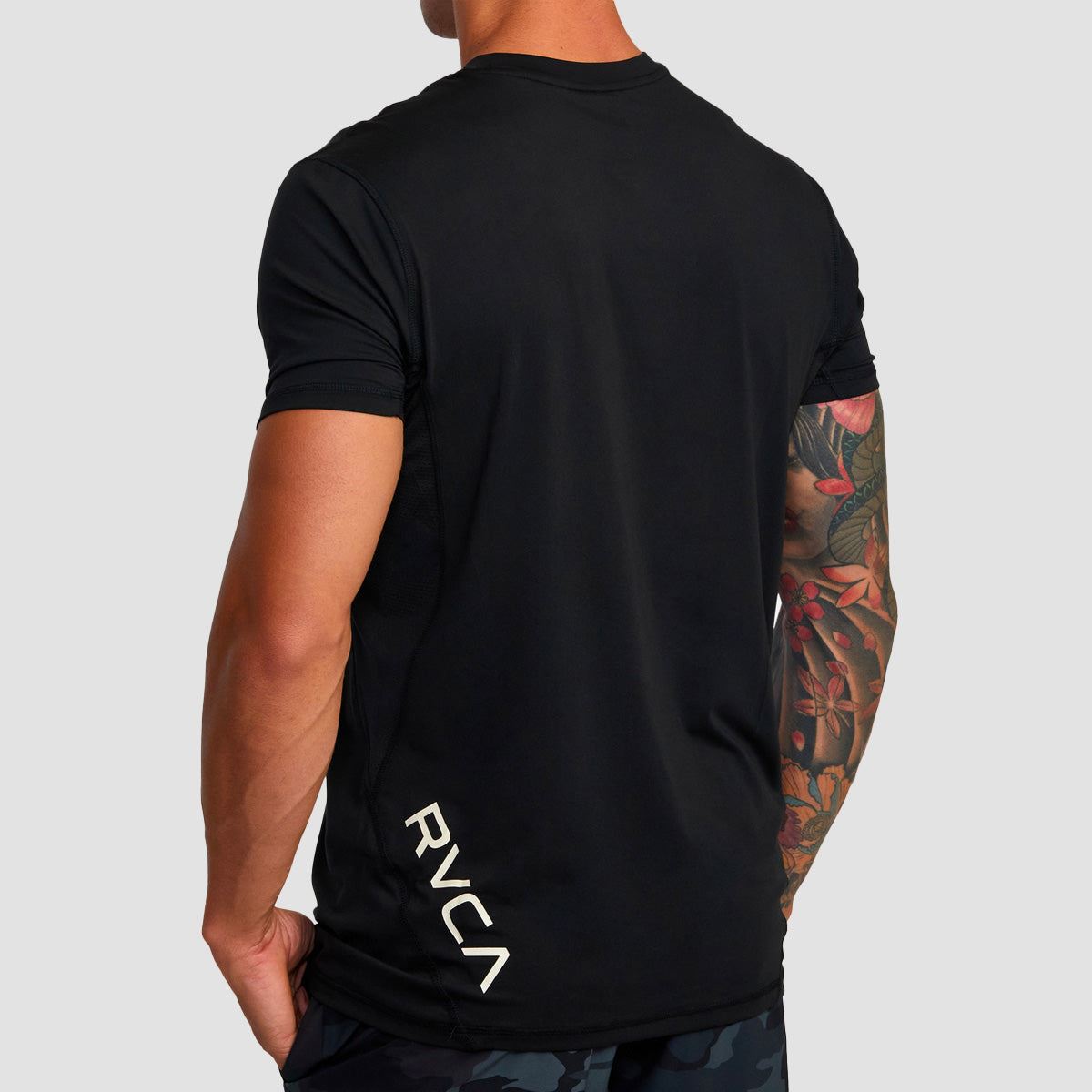 RVCA VA Sport Vent T-Shirt Black