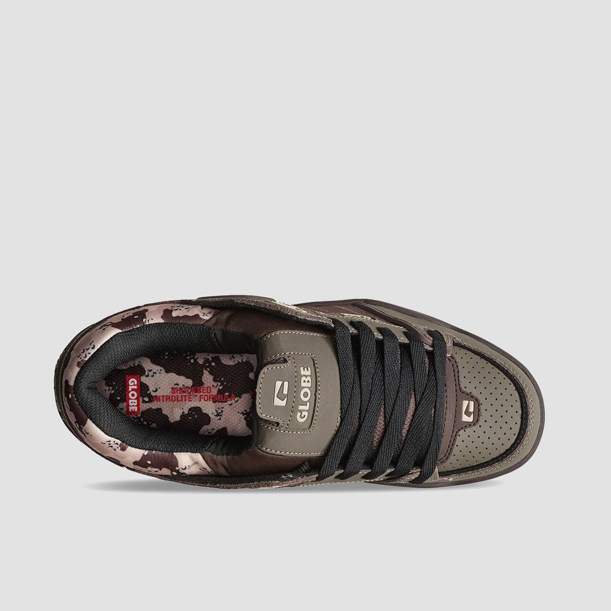 Globe Fusion Shoes - Mud/Camo