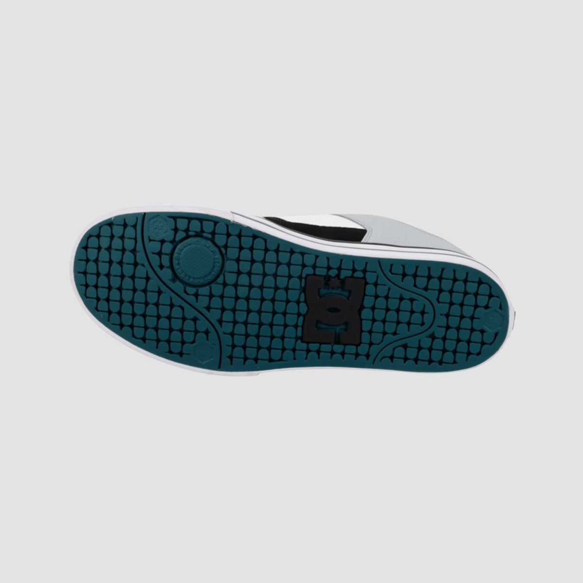DC Pure Shoes - New Teal/White