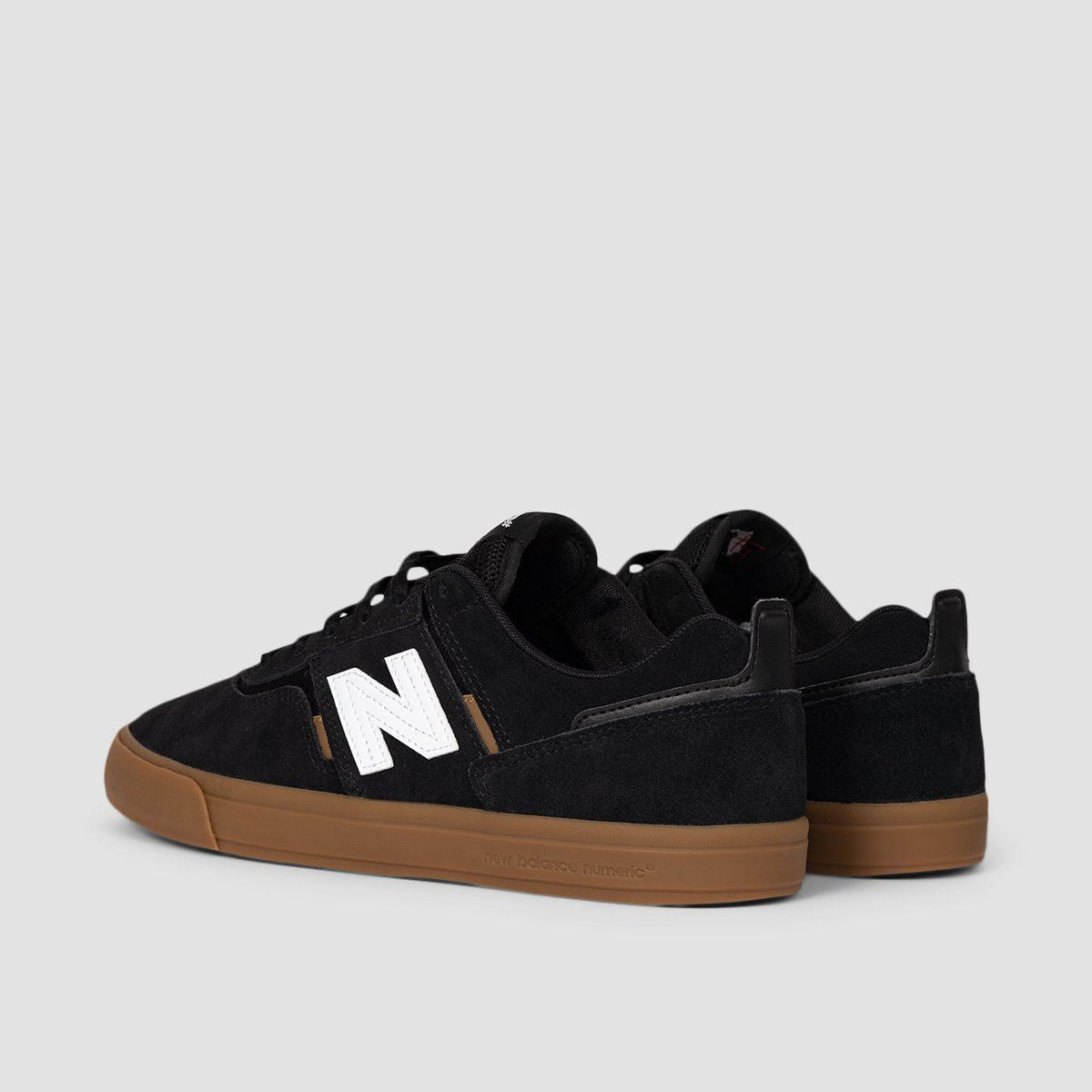 New Balance Numeric Jamie Foy 306 Shoes - Black/Gum