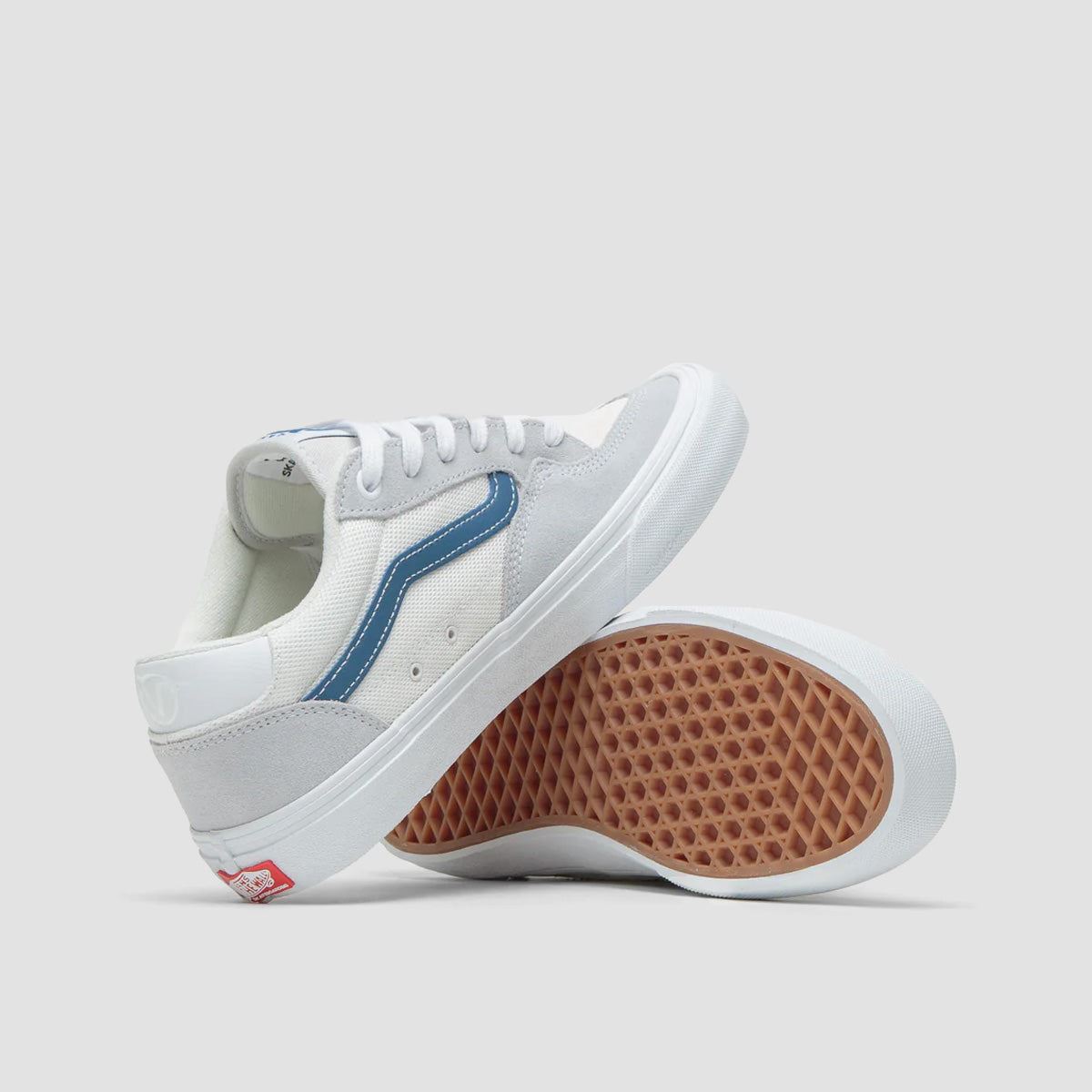 Vans Skate Rowan Shoes - Grey/Navy