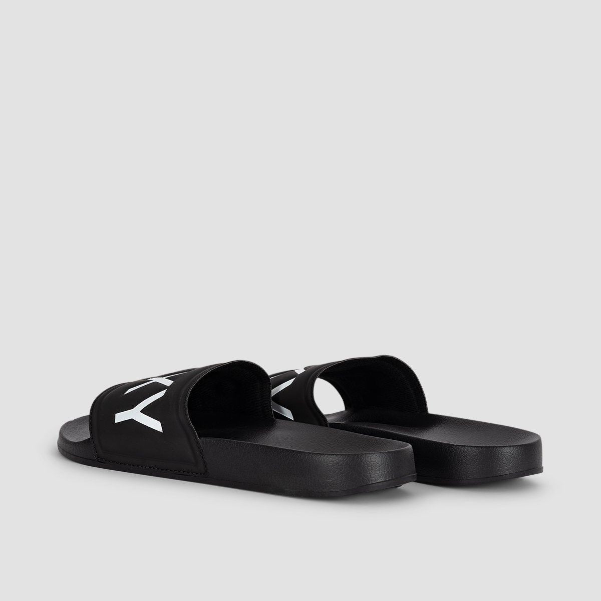 Roxy Slippy Sliders Black Fg - Womens