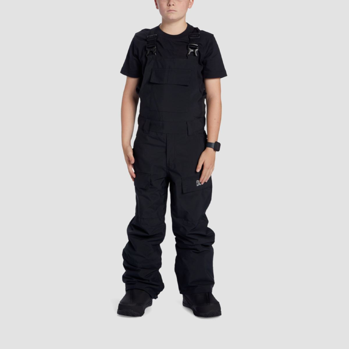 DC Roadblock Snow Bib Pants Black - Kids