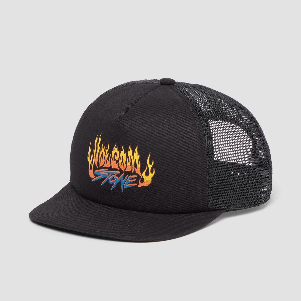 Volcom Trux Cheese Trucker Cap Black - Kids