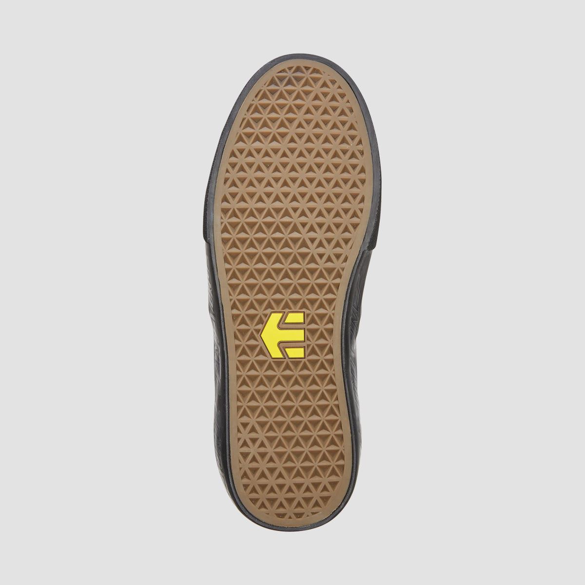 Etnies Lo-Cut X Santa Cruz Slip-On Shoes - Black