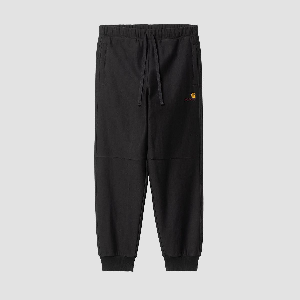 Carhartt WIP American Script Jogging Pants Black