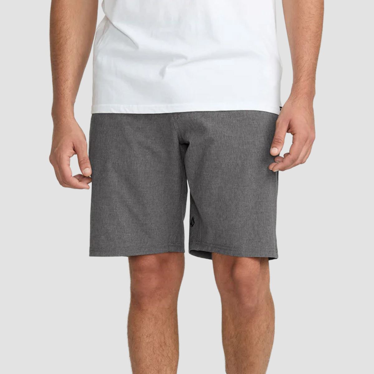 Volcom Frickin Cross Shred Static 20" Hybrid Short Charcoal Heather