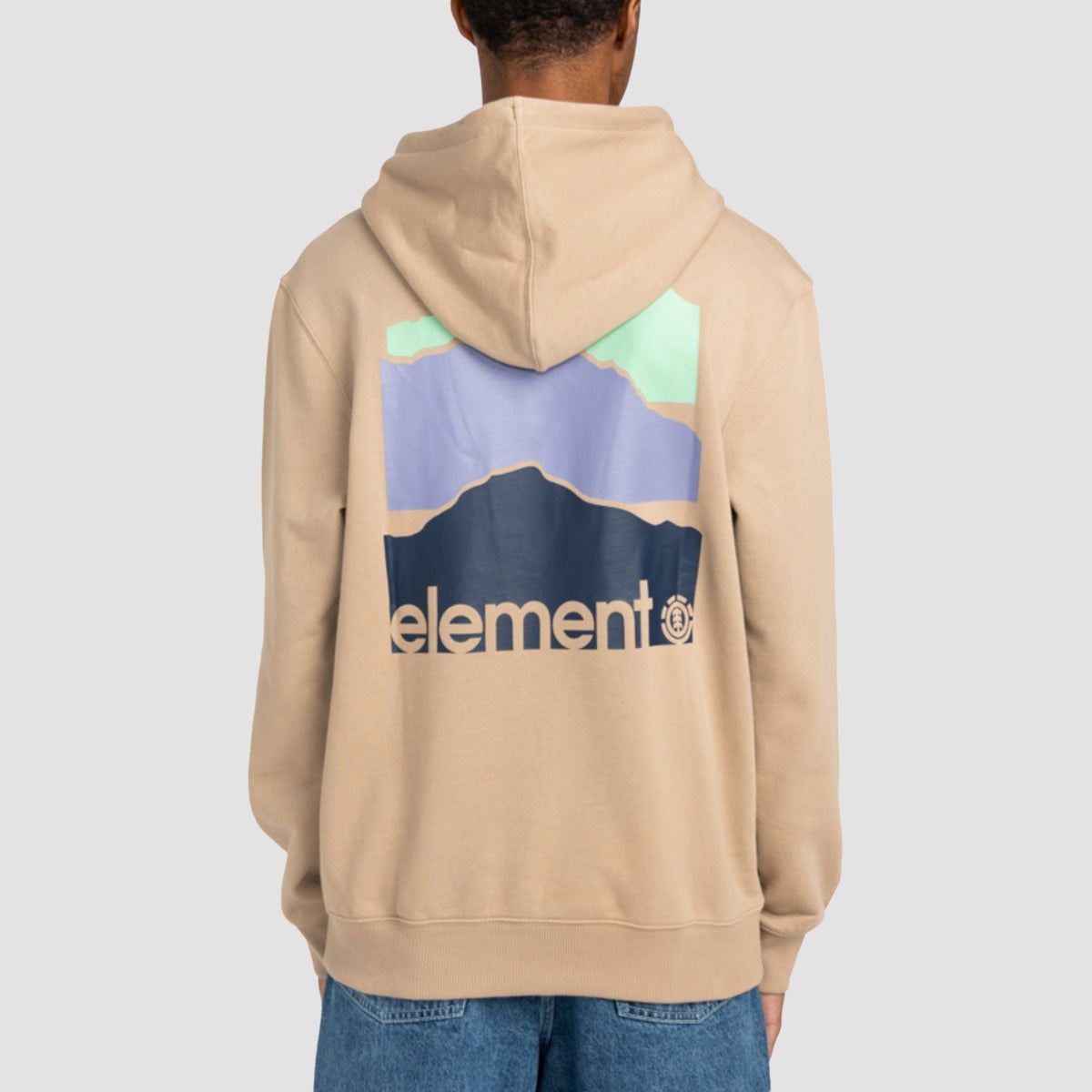 Element 3 Horizons Pullover Hoodie Oat Milk