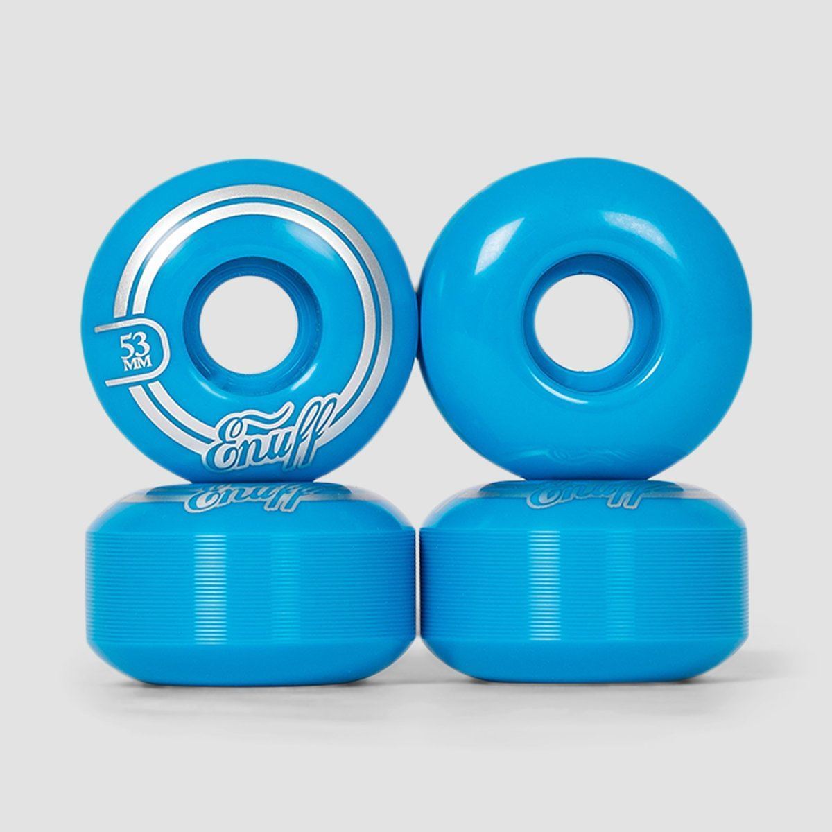 Enuff Refresher II Skateboard Wheels Blue 53mm