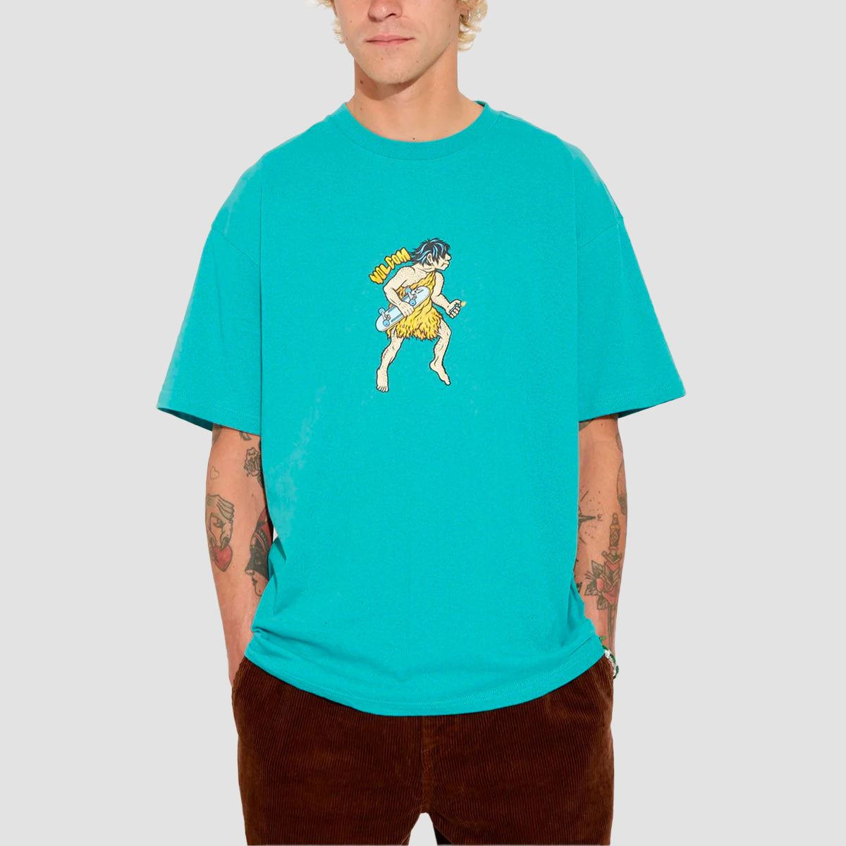 Volcom FA Todd Bratrud 2 LSE T-Shirt Temple Teal