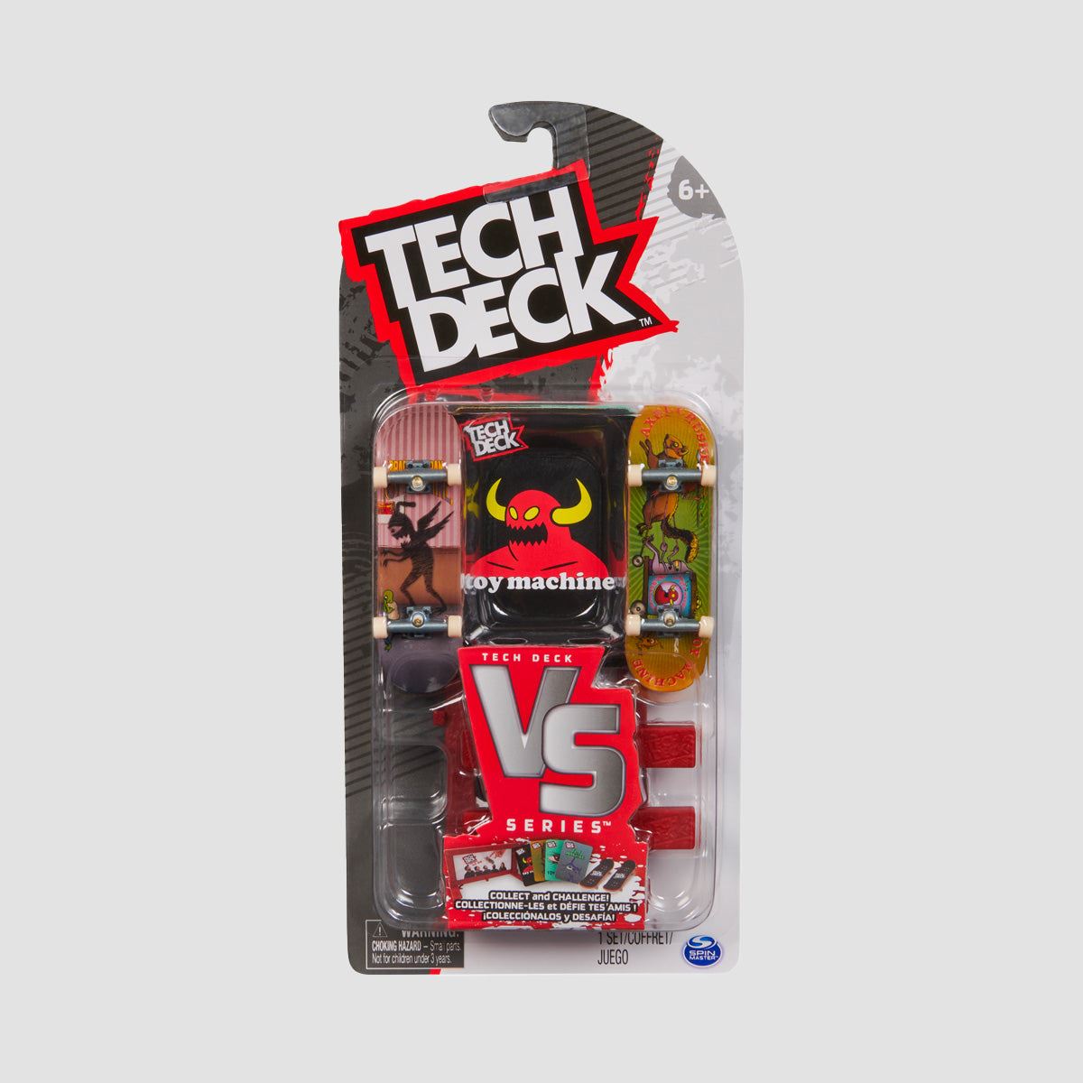 Tech Deck VS Series (M06) Fingerboard 2 Pack - Toy Machine