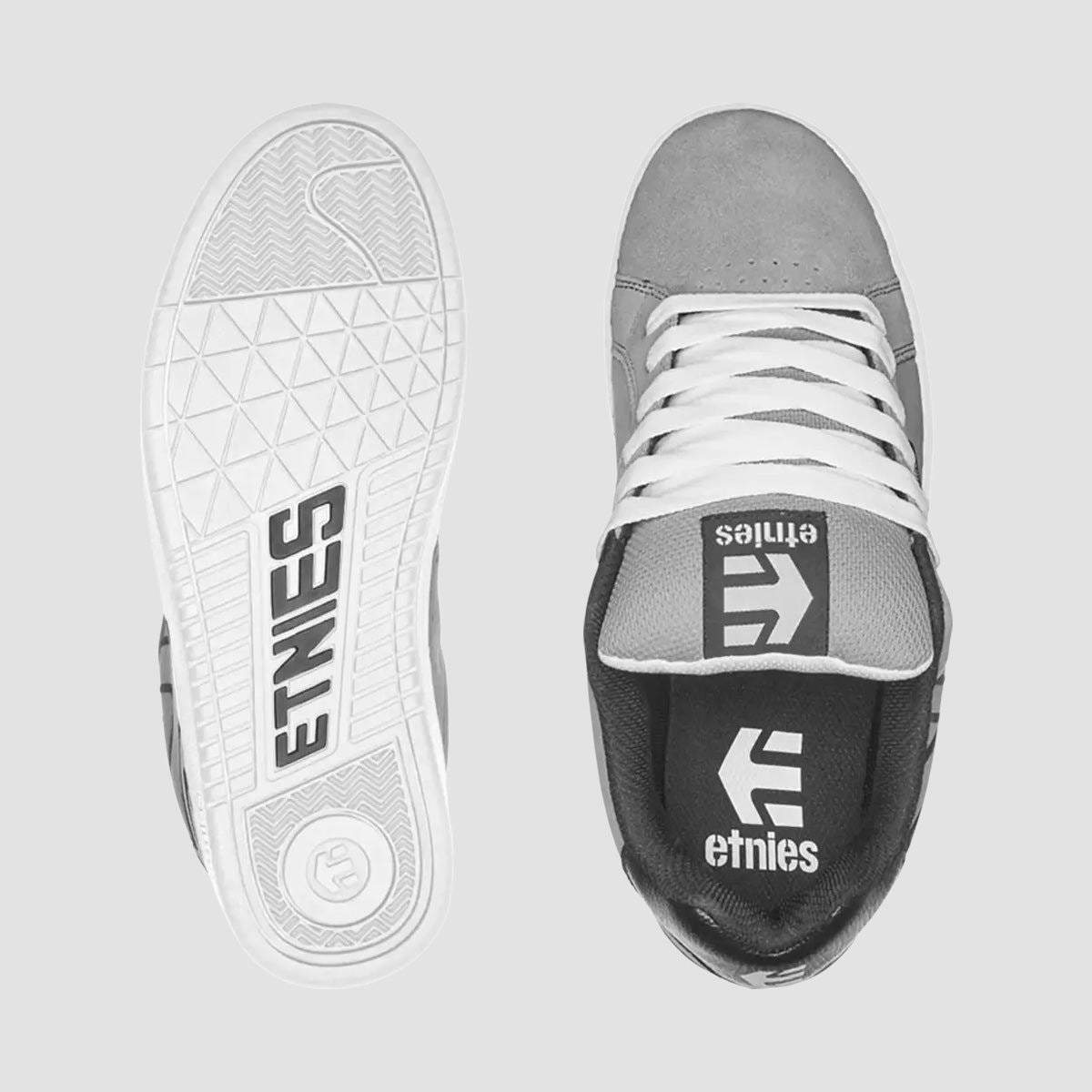 Etnies Fader Shoes - Light Grey/Black