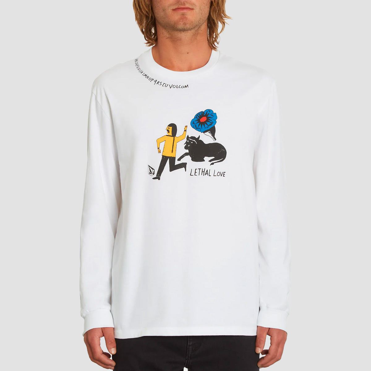 Volcom FA Bob Mollema Longsleeve T-Shirt White
