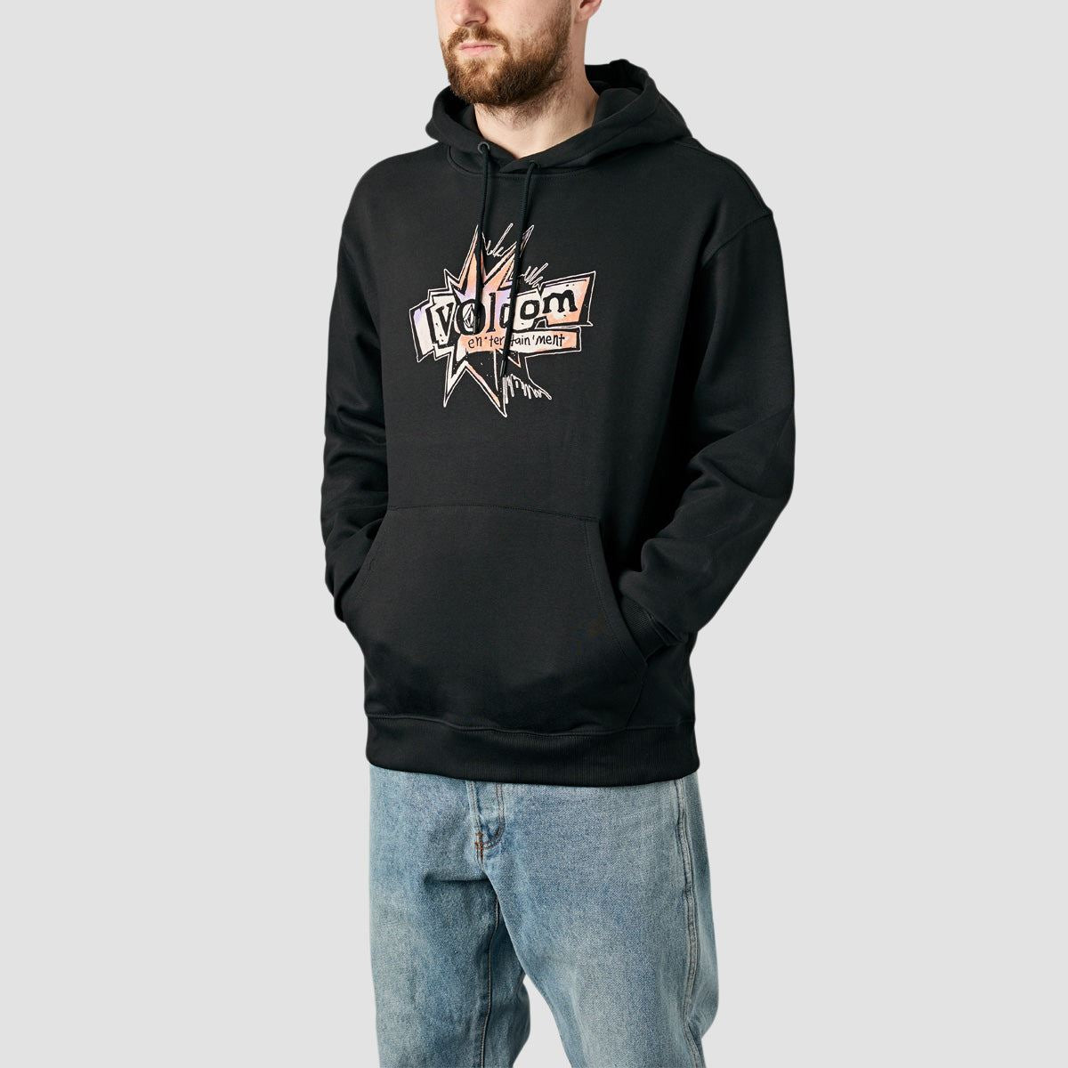 Volcom Ent Pepper Pullover Hoodie Black
