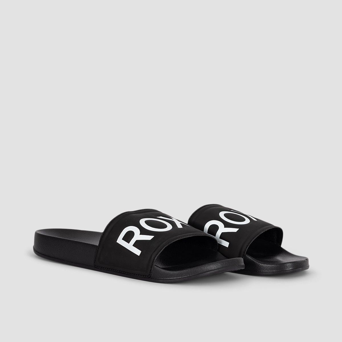 Roxy Slippy Sliders Black Fg - Womens