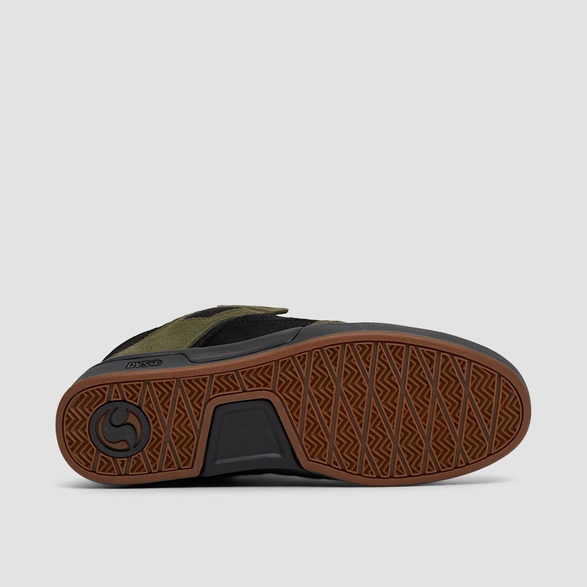 DVS Comanche 2.0+ Shoes - Black/Olive/Gold Nubuck