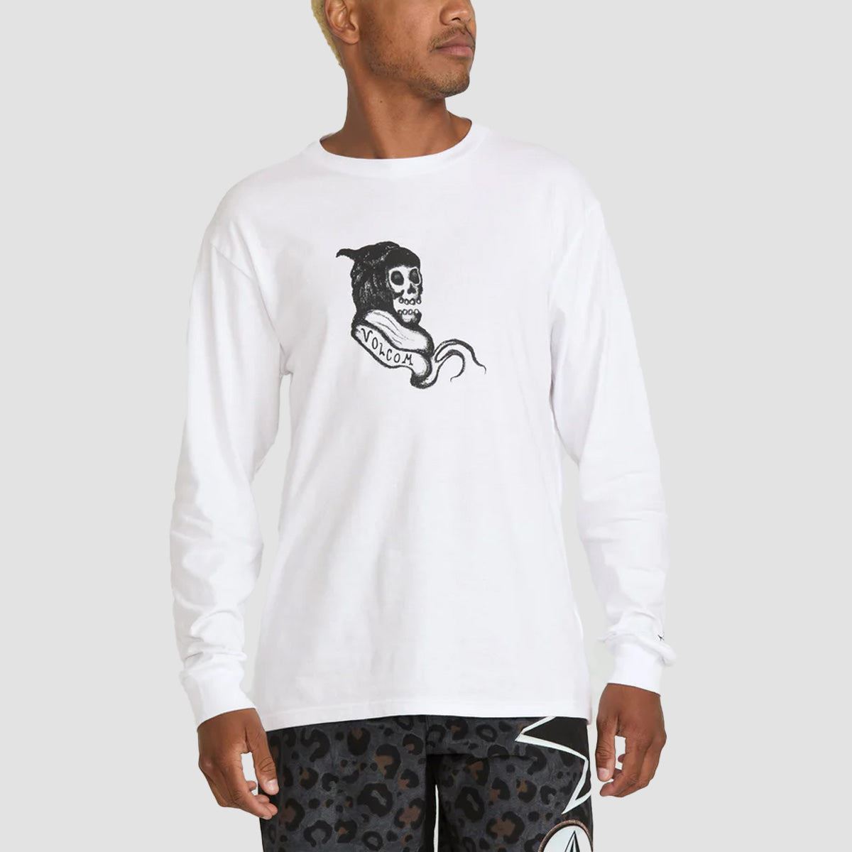 Volcom FA Seth Conboy Longsleeve T-Shirt White