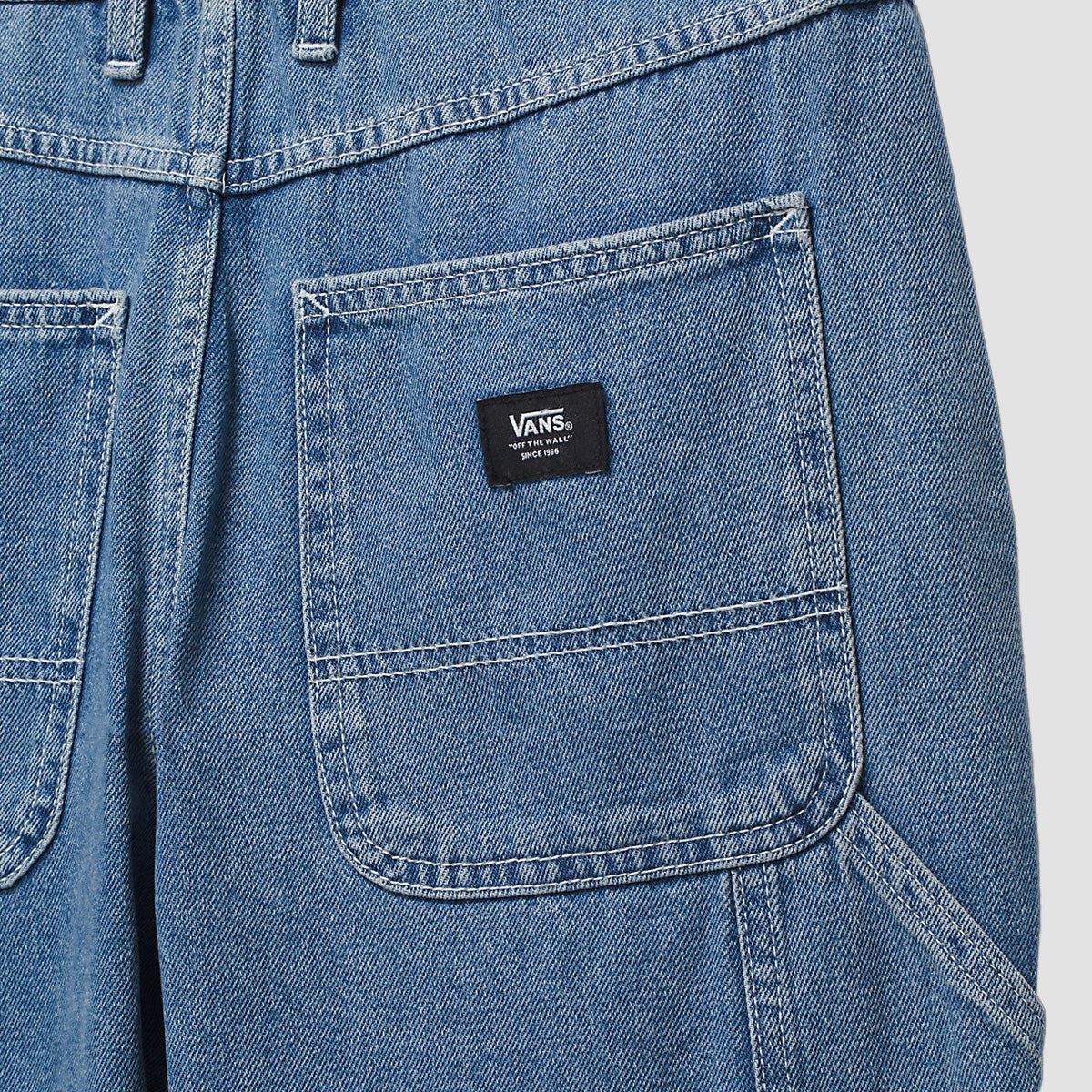Vans Ground Work Denim Jeans Dusk Downer Stone Wash