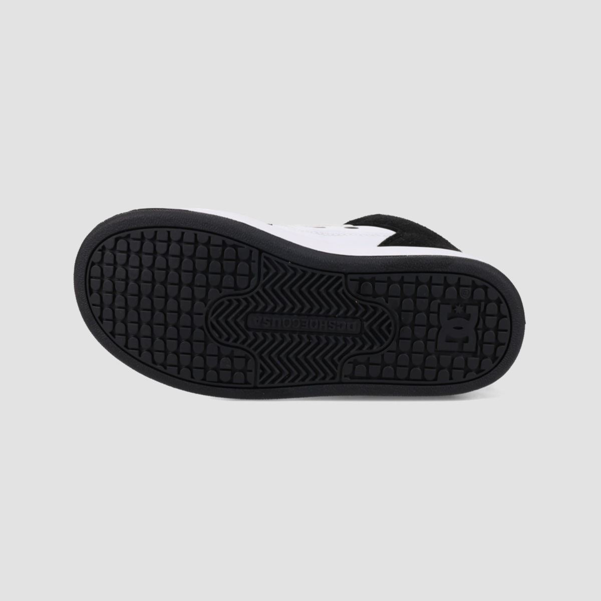 DC Manteca 4 High-Top Shoes - Black/White/Lime - Kids