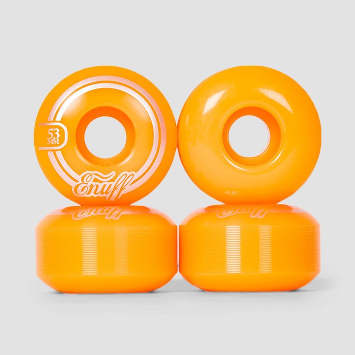 Enuff Refresher II Skateboard Wheels Orange 53mm