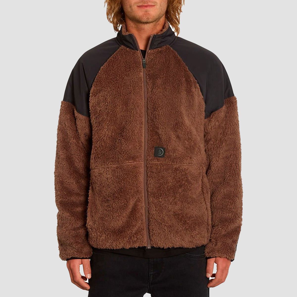 Volcom Runtime Error Zip Sweatshirt Doeskin