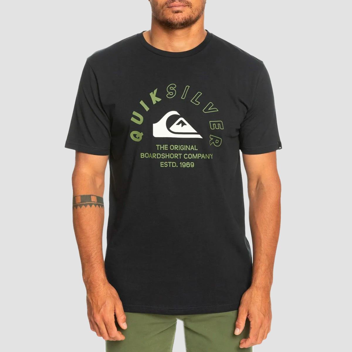 Quiksilver Mixed Signals T-Shirt Black