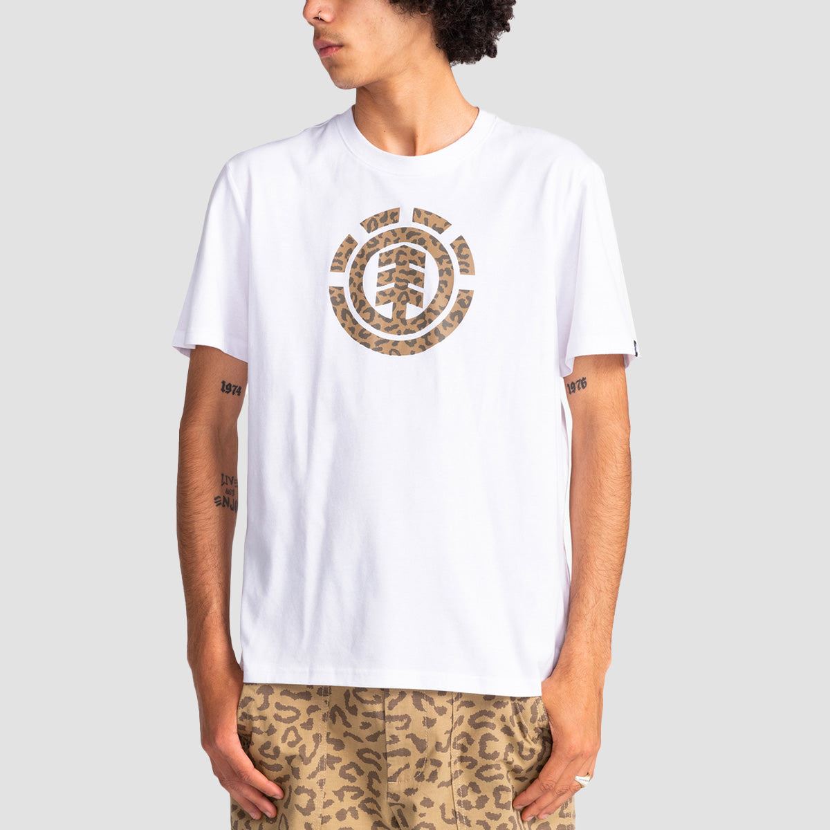Element Cheetos Icon Organic T-Shirt Optic White