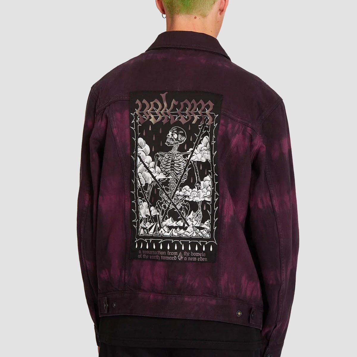 Volcom FA Vaderetro Jacket Tie Dye