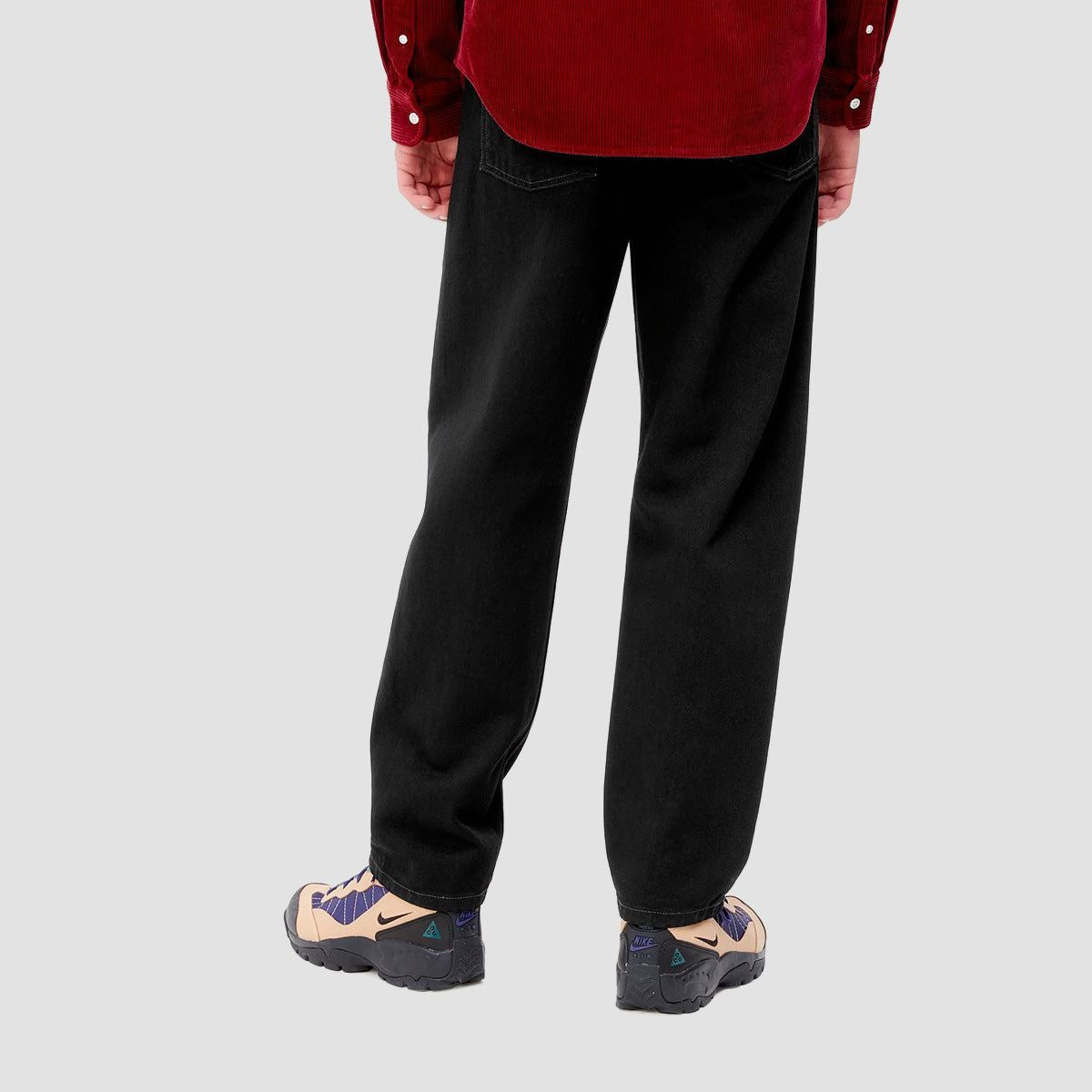 Carhartt WIP Newel Relaxed Tapered Jeans Black One Wash