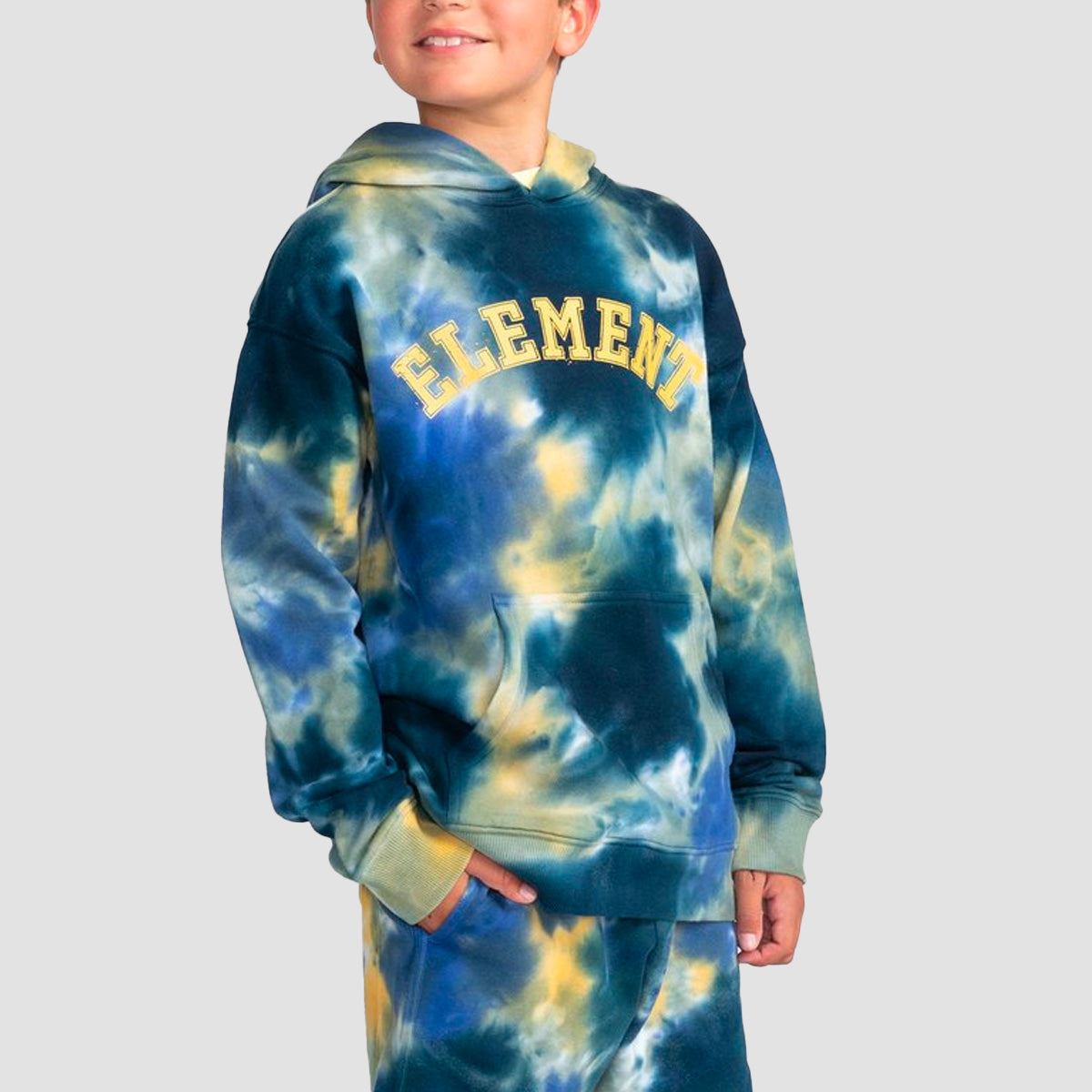 Element College Pullover Hoodie Dark Magma - Kids