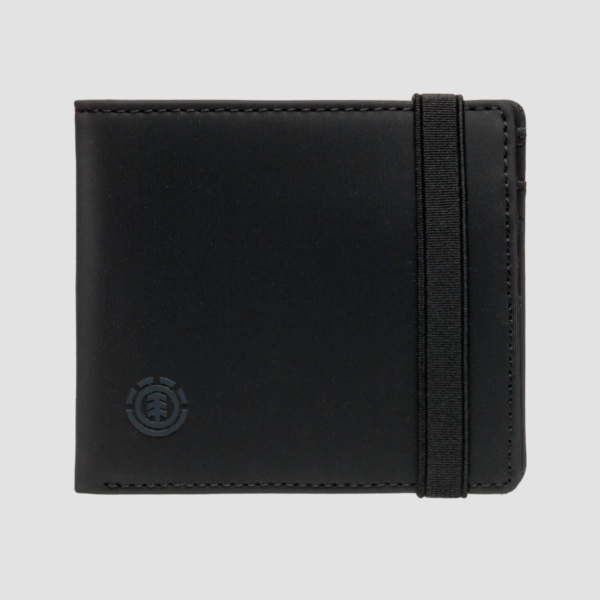 Element Icon Strap Bifold Wallet Flint Black
