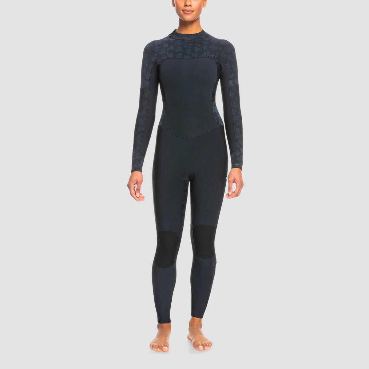 Roxy Swell Series 3/2mm Back Zip Wetsuit Black - Womens