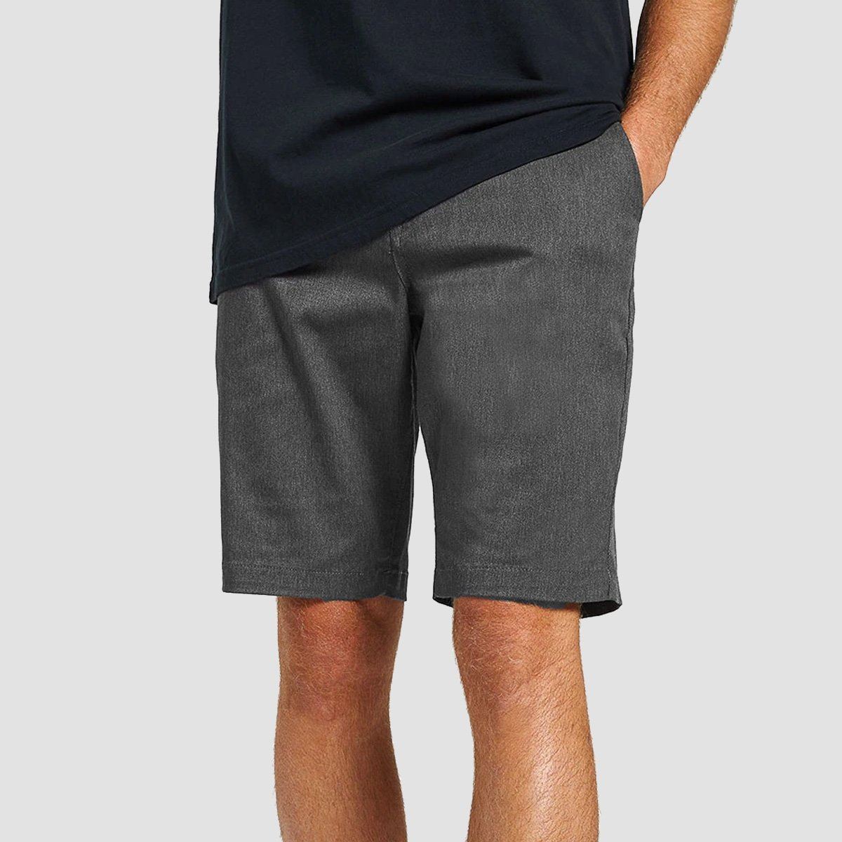 Volcom Frickin Modern Stretch Shorts Charcoal Heather