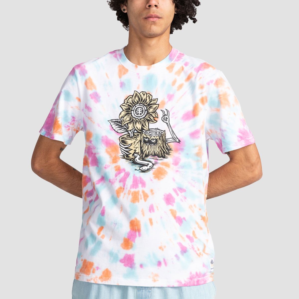 Element X Timber Hail T-Shirt Festivalfuchsia