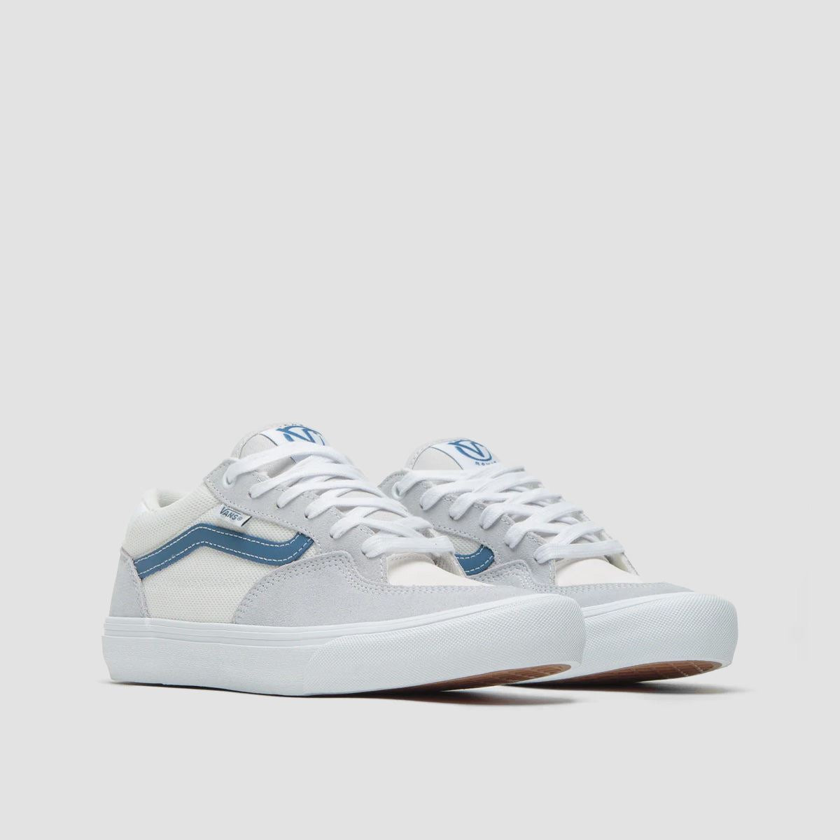Vans Skate Rowan Shoes - Grey/Navy