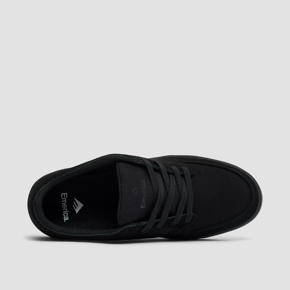 Emerica Quentin Shoes - Black/Black/Black