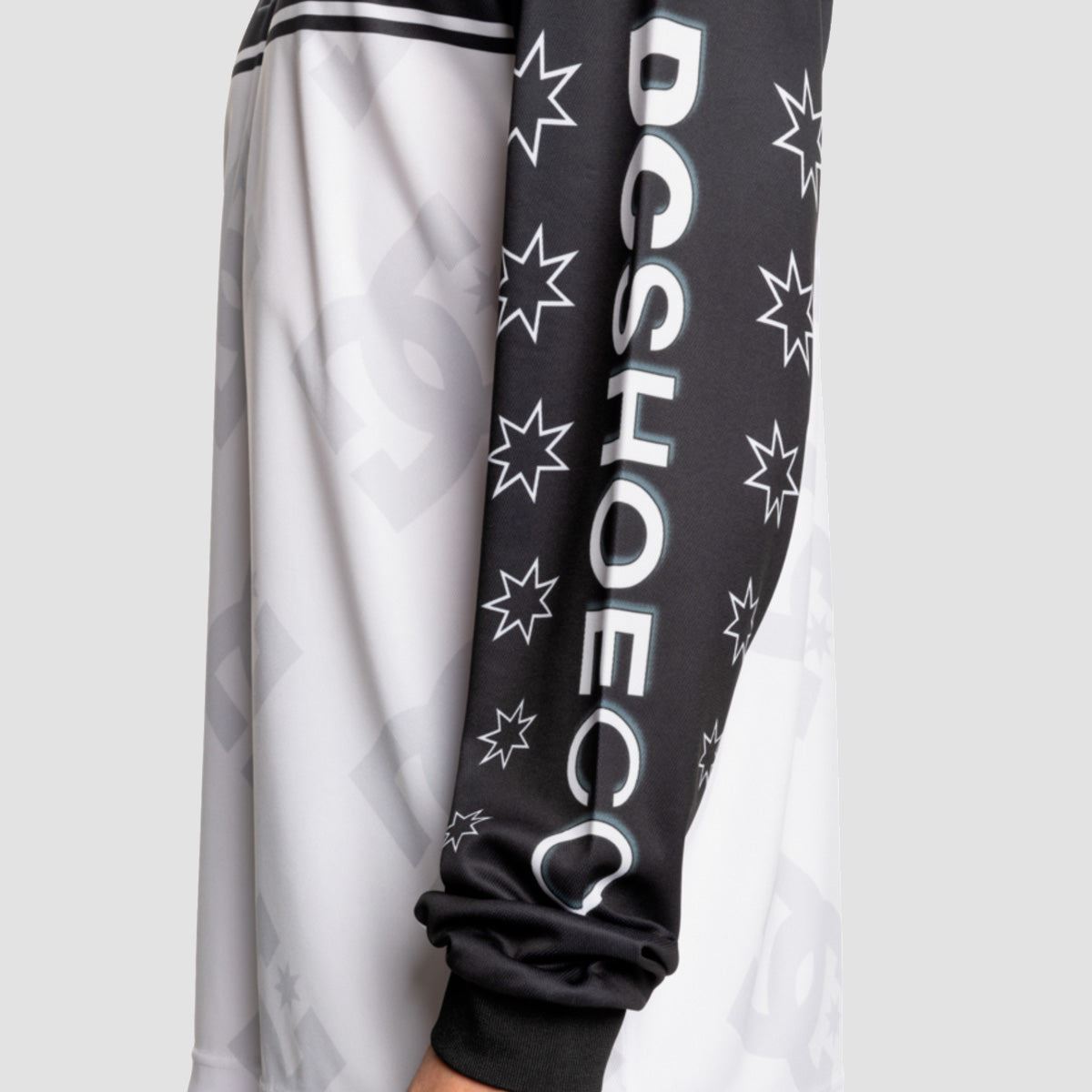 DC Rock It Longsleeve Moto T-Shirt Black