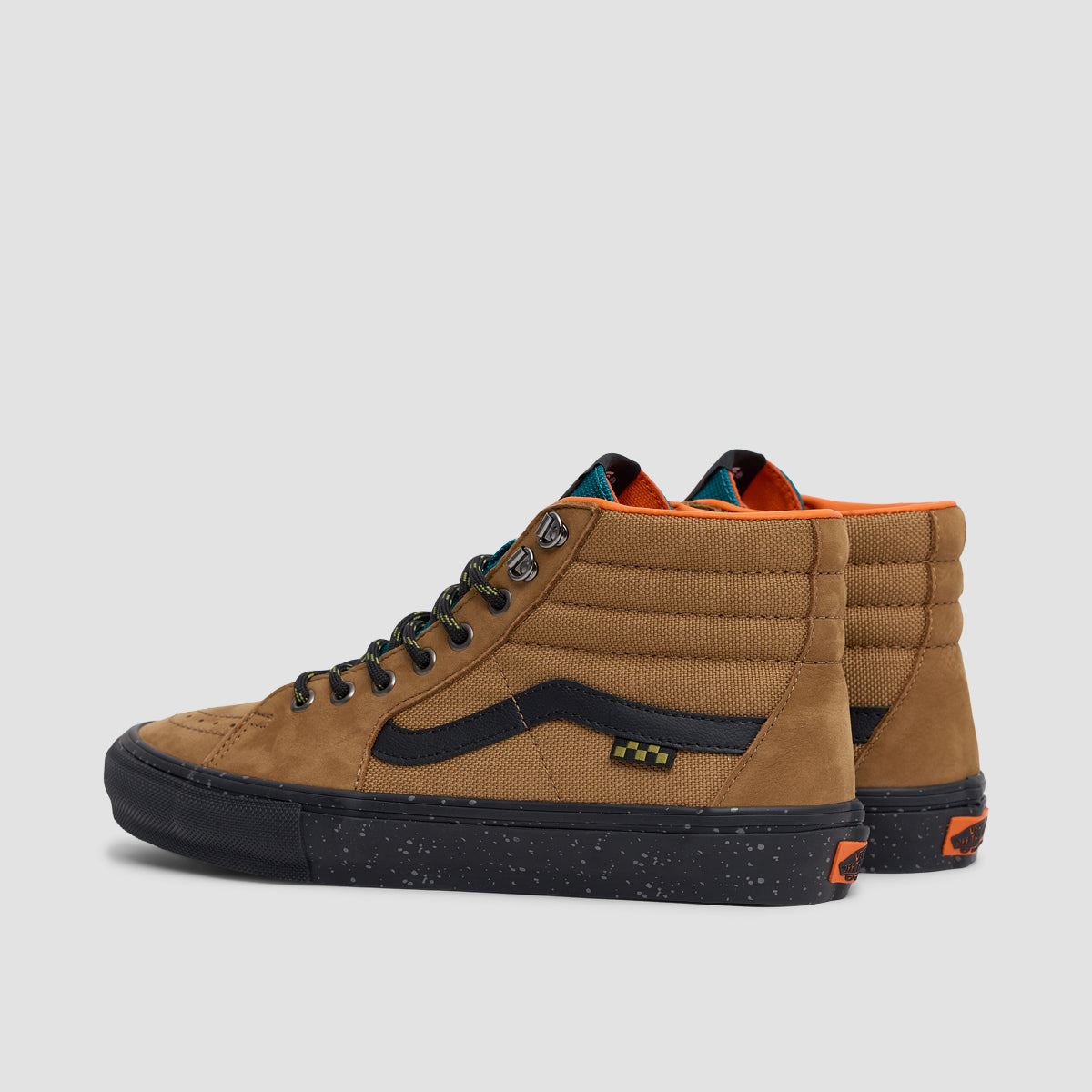 Vans Skate Sk8-Hi Shoes - Outdoor Brown/Black