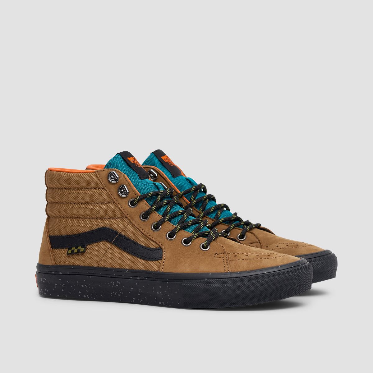Vans Skate Sk8-Hi Shoes - Outdoor Brown/Black