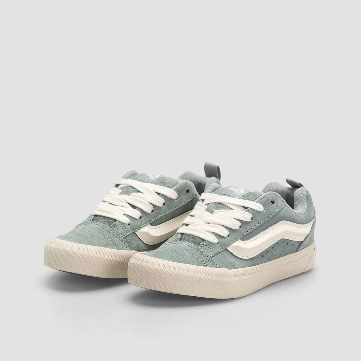 Vans Knu Skool Shoes - Pig Suede Puritan Grey