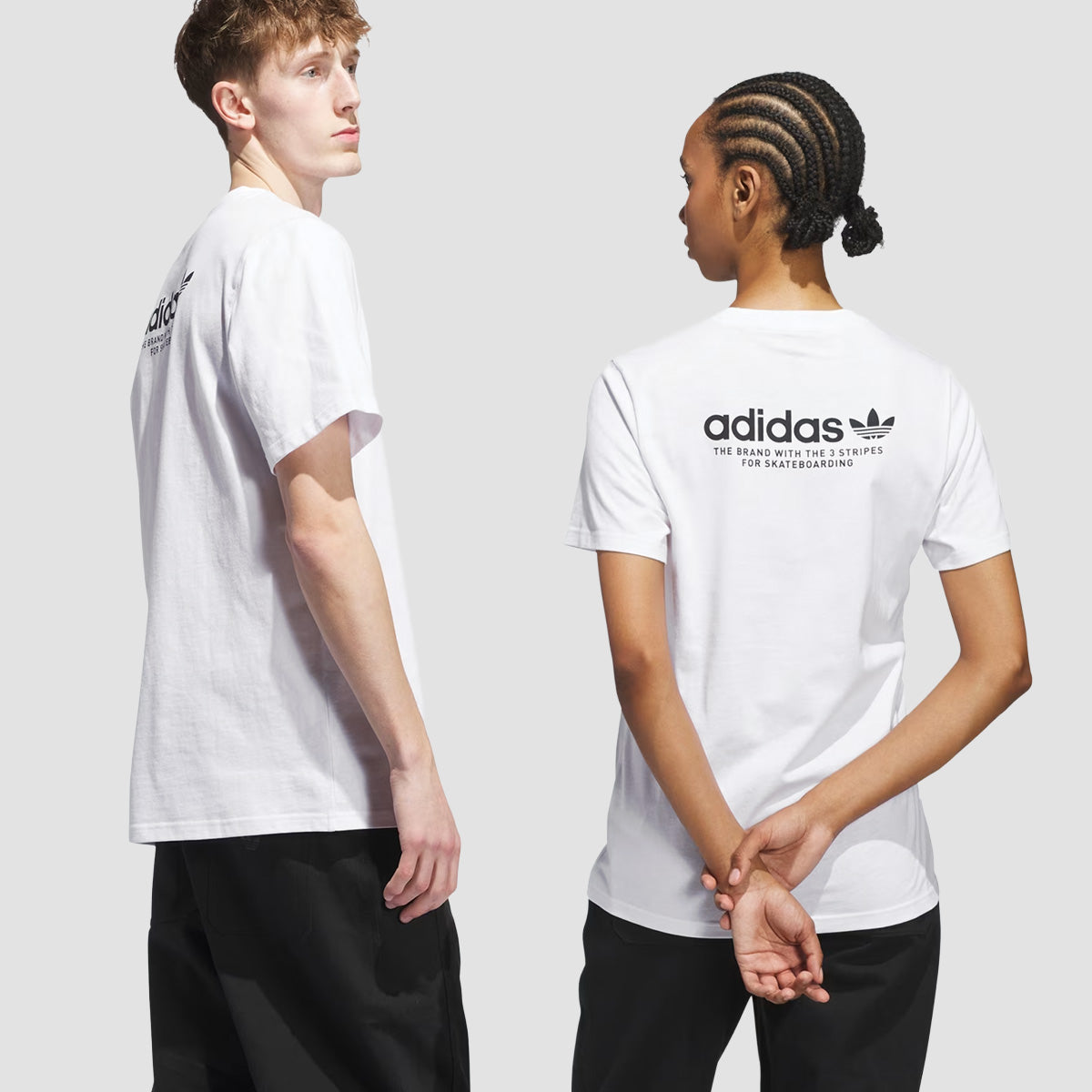adidas 4.0 Logo T-Shirt (Gender Neutral) White/Black