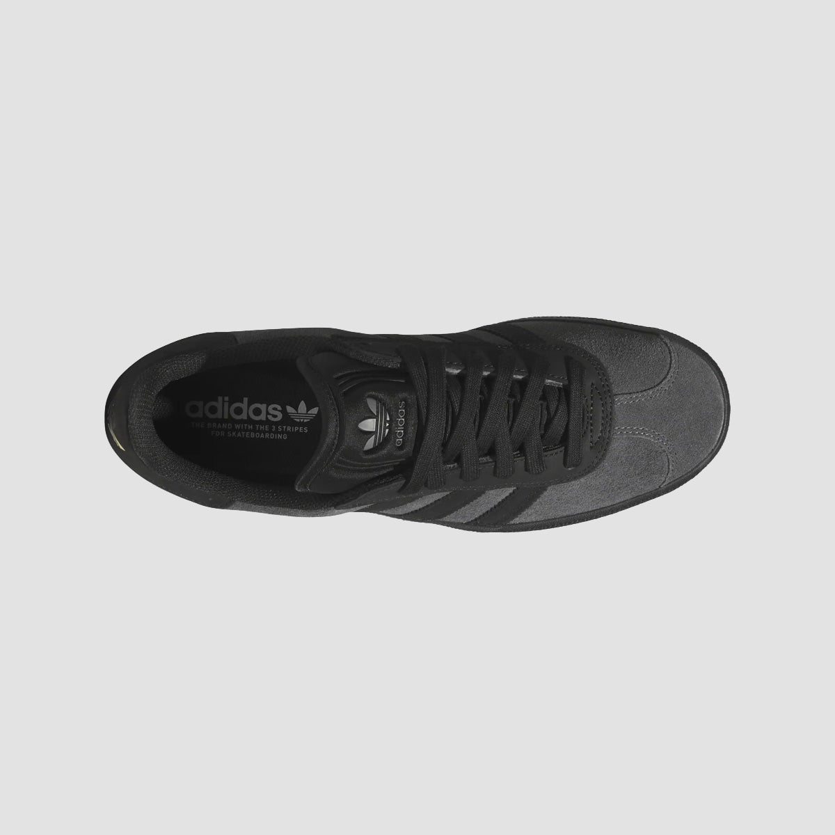 adidas Gazelle Adv Shoes - Grey Six/Core Black/Gold Met.