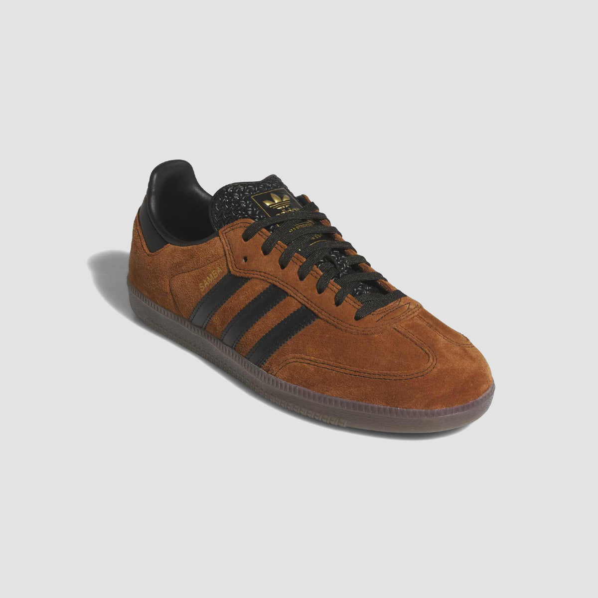 adidas Samba Adv Shoes - Dusky Bronze/Core Black/Gum5