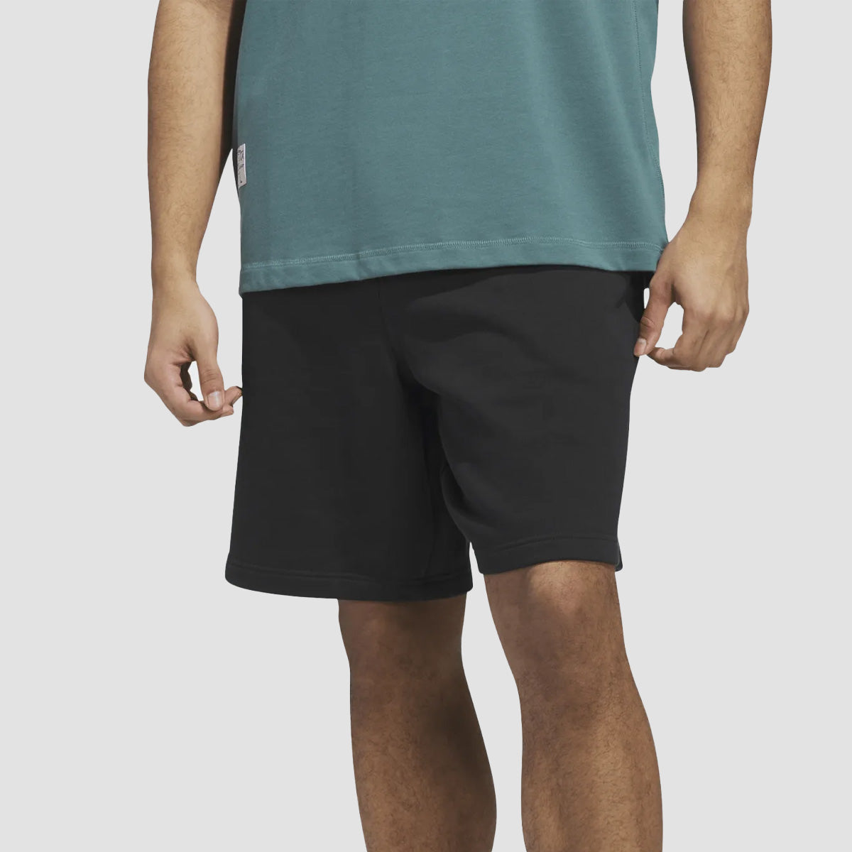 adidas Shmoofoil Heavyweight Shorts (Gender Neutral) Black/Preloved Teal