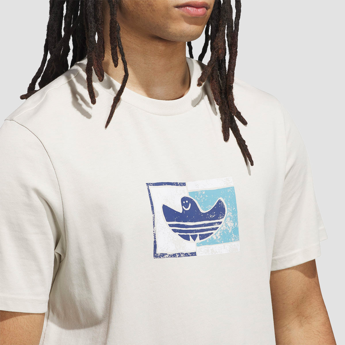 adidas Shmoohouse T-Shirt (Gender Neutral) Alumina/Dark Blue