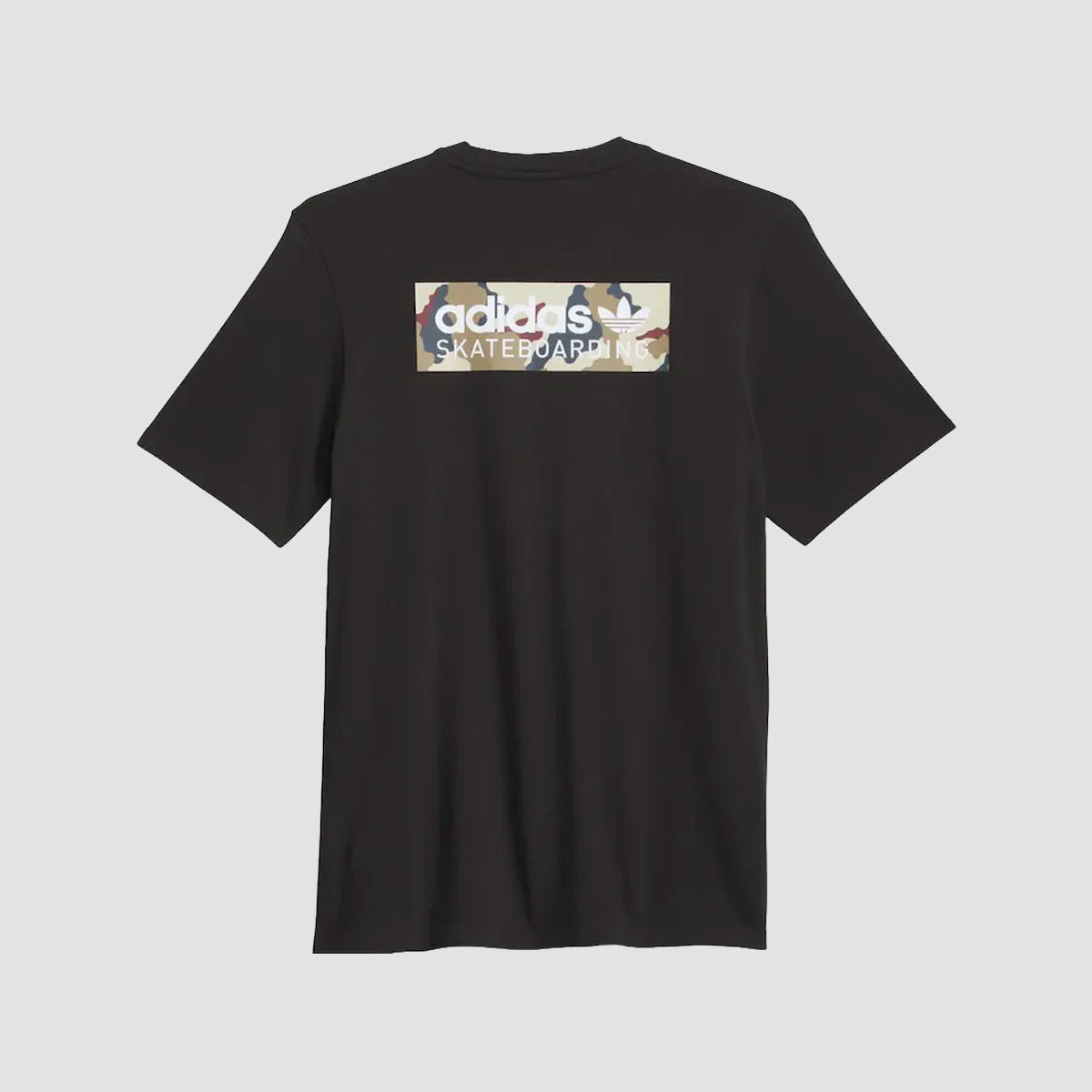adidas Skateboarding Camo Logo T-Shirt Black